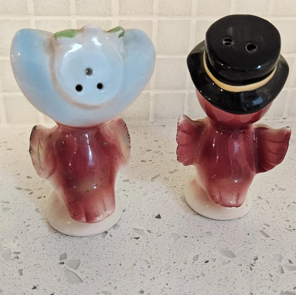 Mcm Kitsch Mr Mrs Bird Shakers - Picture 4 of 7